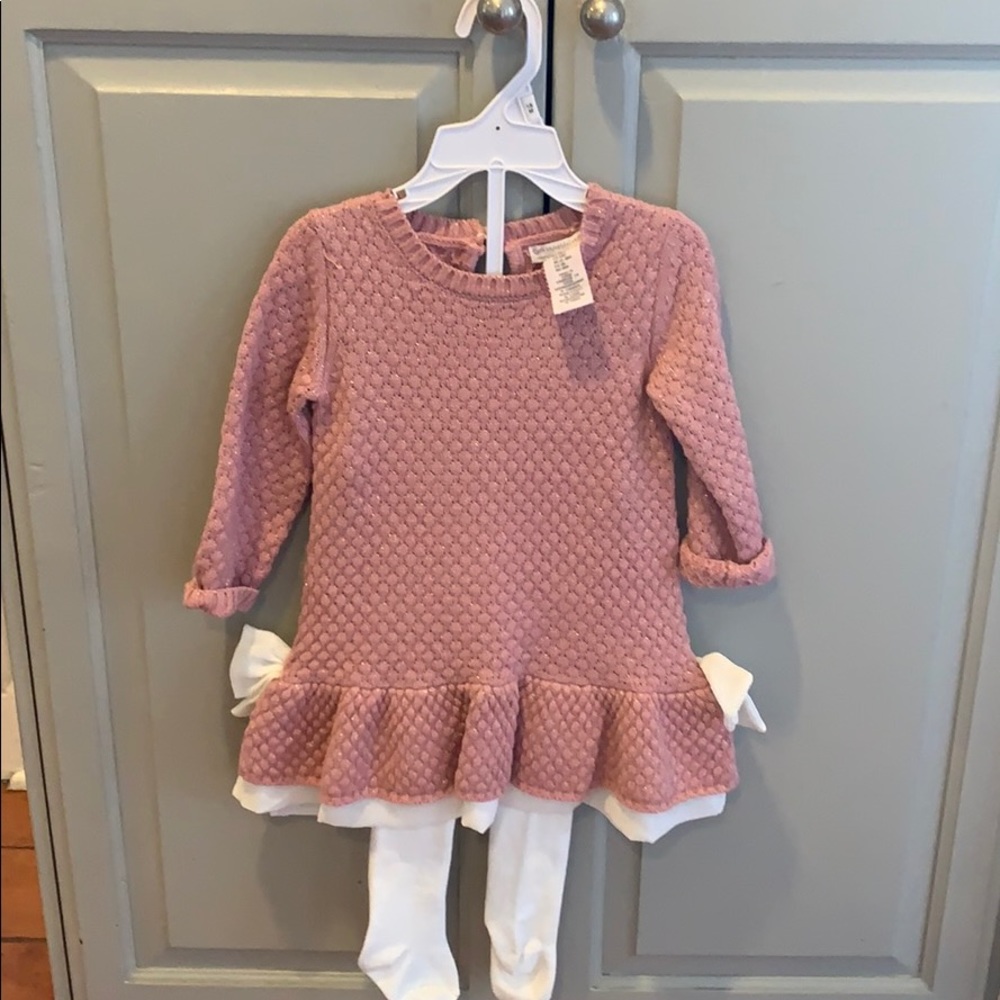 New Catherine Malendrino mini baby knit dress